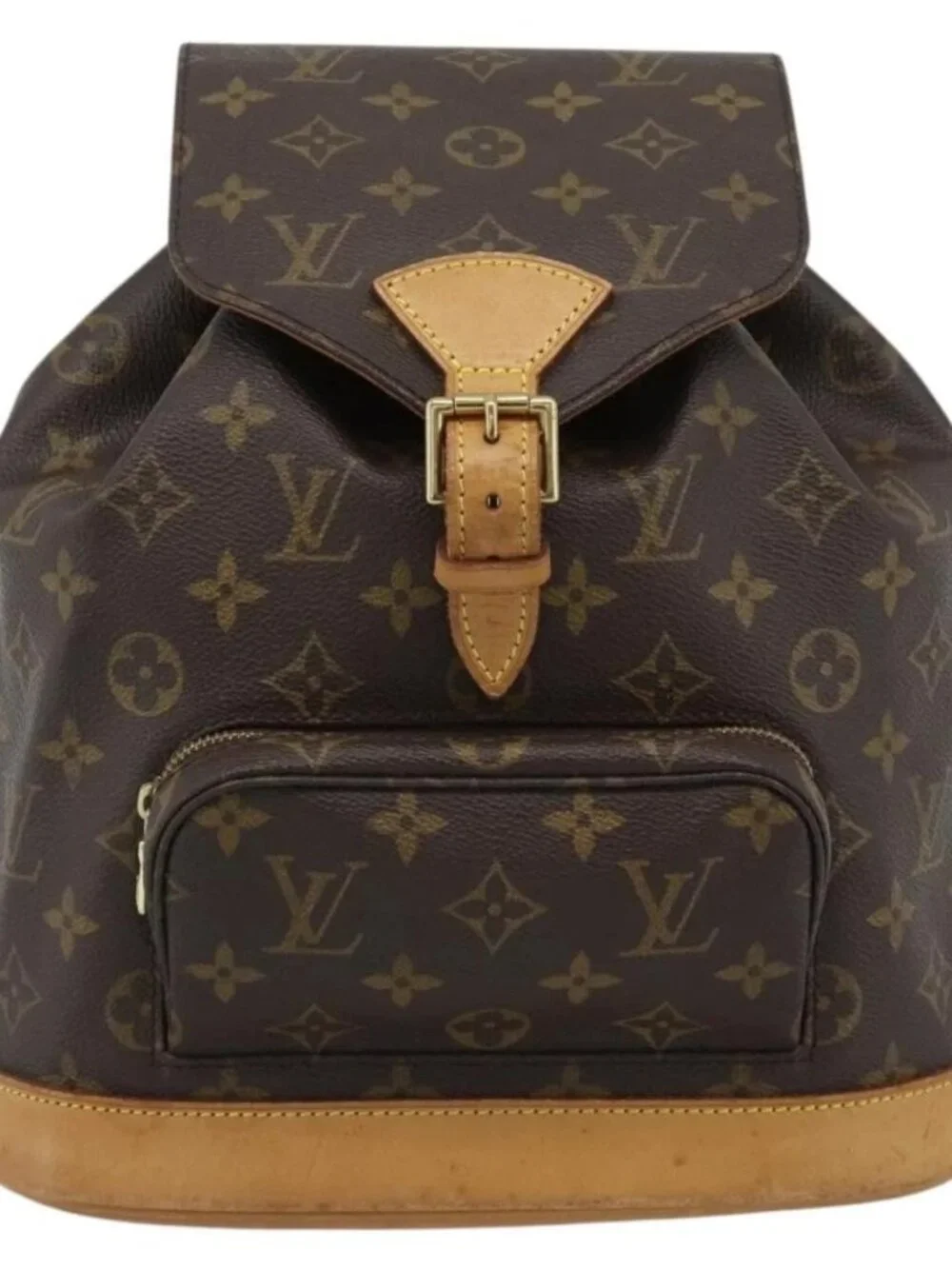 LOUIS VUITTON Monogram Montsouris MM Backpack M51136 LV Auth 188709